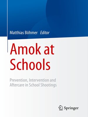 cover image of Amok at Schools